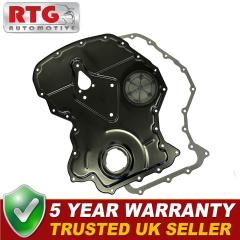 Крышка с прокладкой двигателя передняя Transit 2.4 TD 2000-